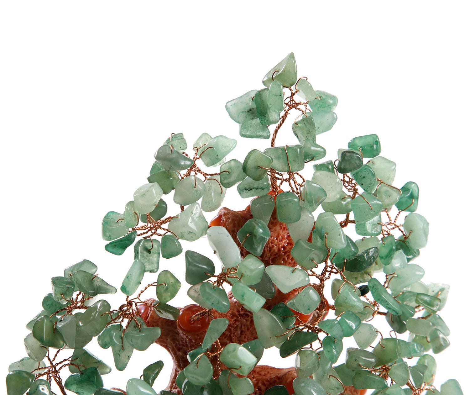 juanxian Feng Shui Chinese koperen geldboom ornament groene