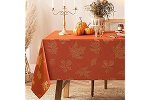 Thanksgiving Tablecloth: Bewitching Autumn, Crimson Weaves