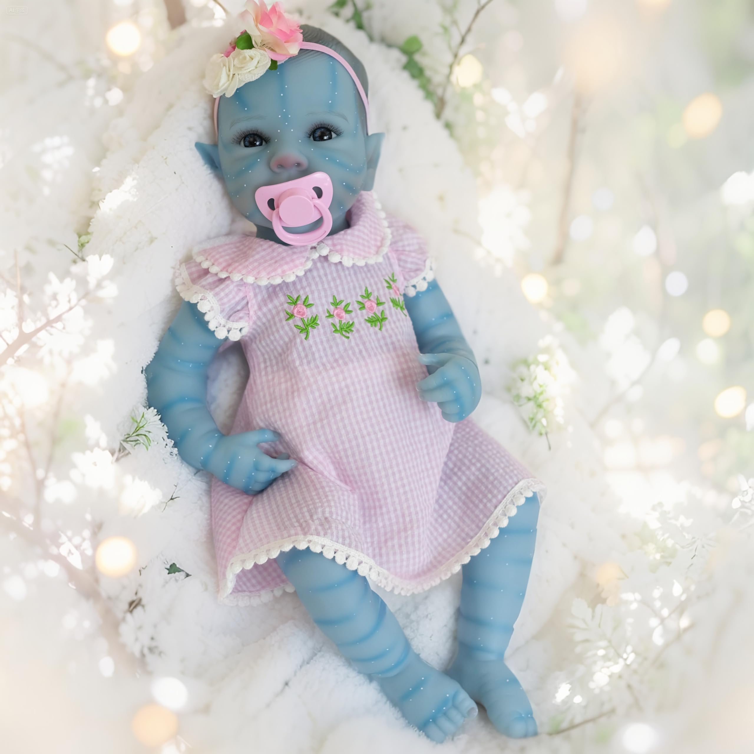 cosheng 18Inch Newborn Bettie Avatar Lifelike Full Body Reborn Toddler Dolls Real Looking Soft Silicone Babies Doll Birthday Reborn Gifts