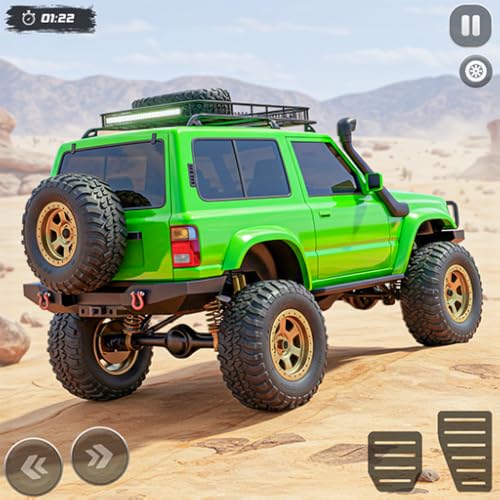 Real Off-Road Car Driving Simulator Games SUV Mud Truck Challenge Racing - Open World GT 4x4 Jeep Mountain Hill Driving 3d