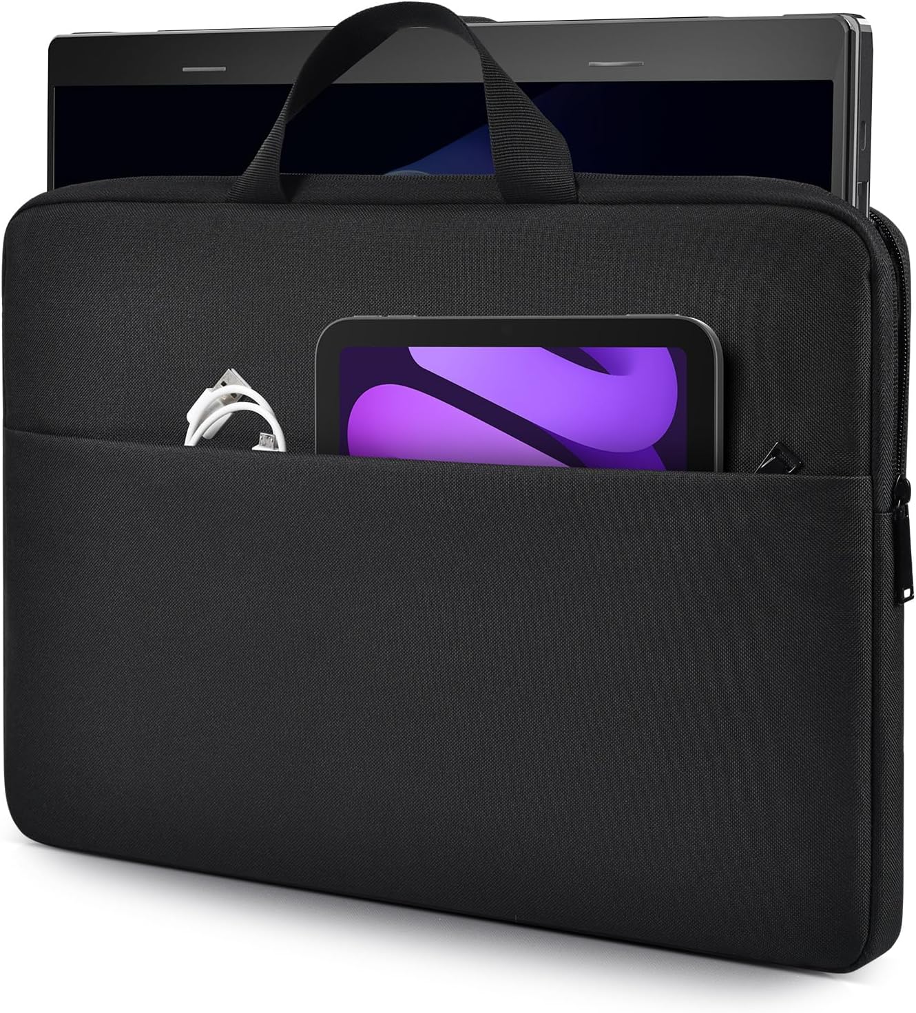 24 Inch Large Portable Monitor Case, Protective Carrying Sleeve for Ygretyrjh 24"/Hyangin 24"/Flytocca 23.8"/Redalf 23.8"/KEFEYA 23.8" Inch Large Portable Monitor with Stand Case Bag, Black