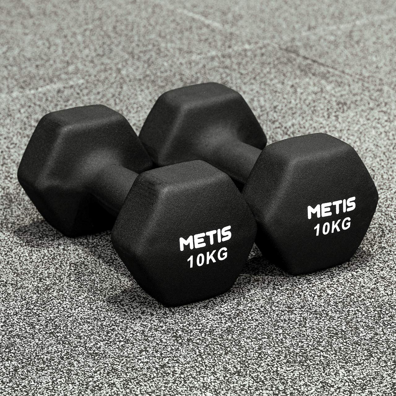Buy METIS Neoprene Dumbbells Pair Multiple Sizing Options 0.5kg