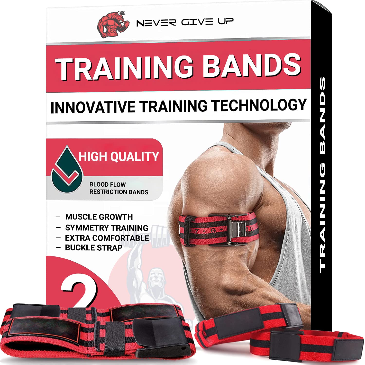Buy 2K Store Muscle Training Bands for Occlusion Restriction of Blood