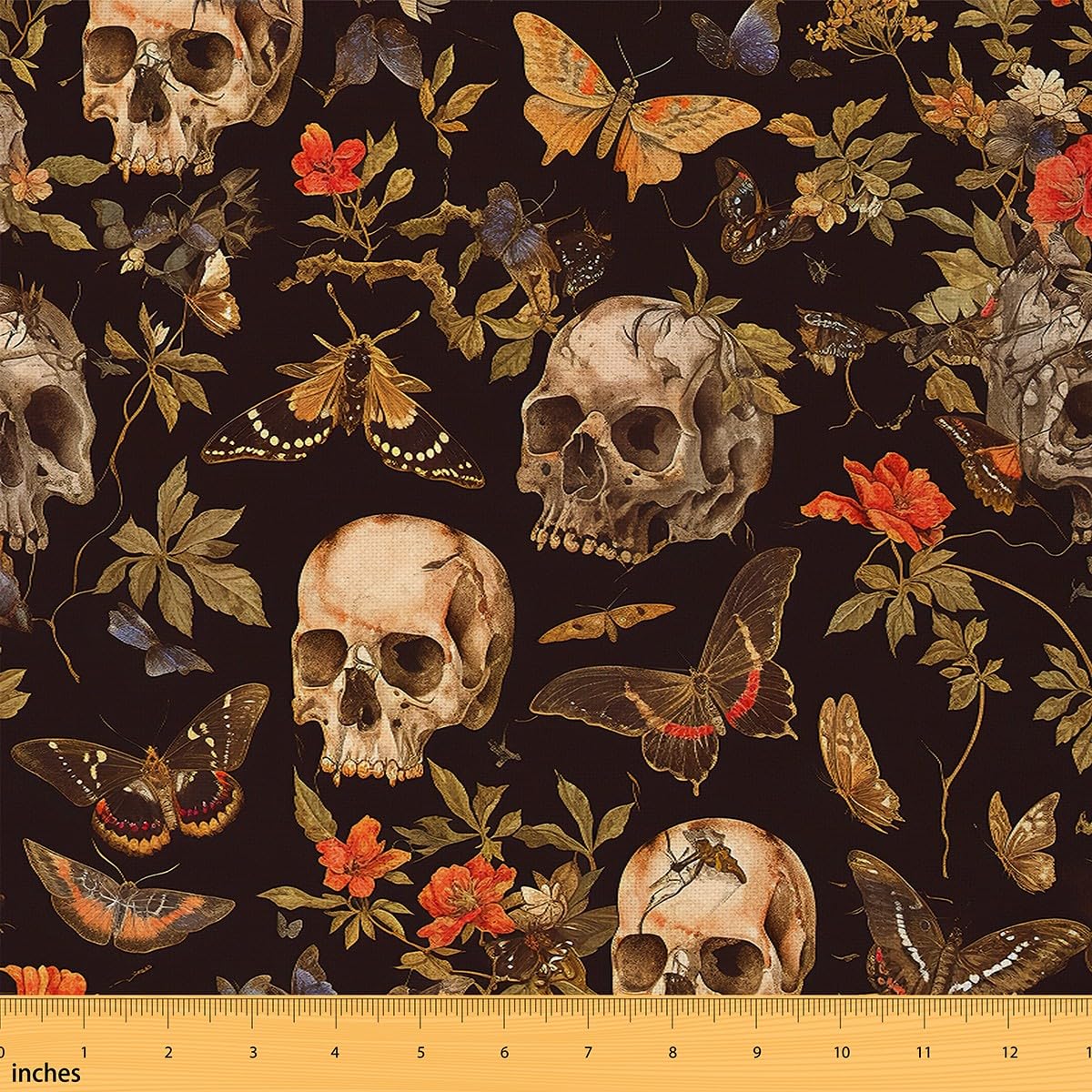 Tessuto Floreale Vintage 3D Al Metro - Acquerello Botanico Impermeabile 92x150 Cm - Rosa Chiaro Per Fai Da Te E Tappezzeria - 2