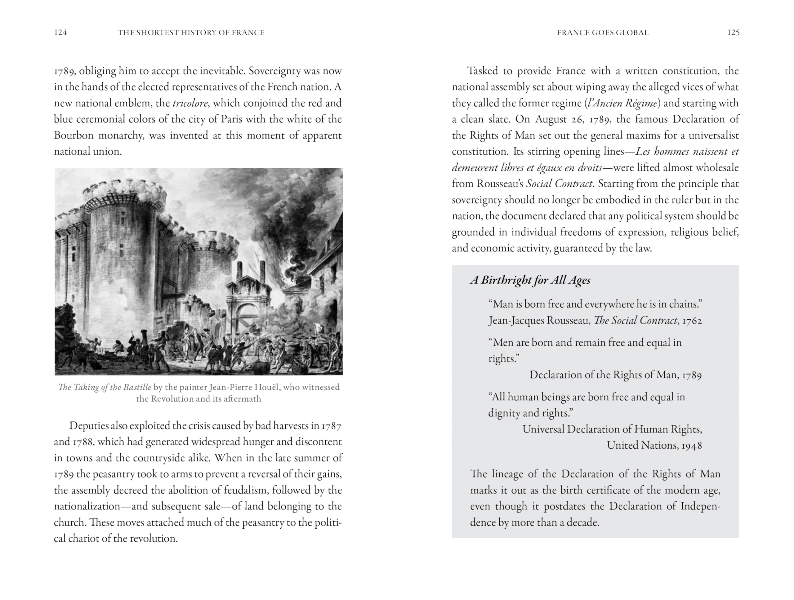 The Shortest History of France: From Roman Gaul to Revolution and Cultural Radiance - A Global Story for Our Times