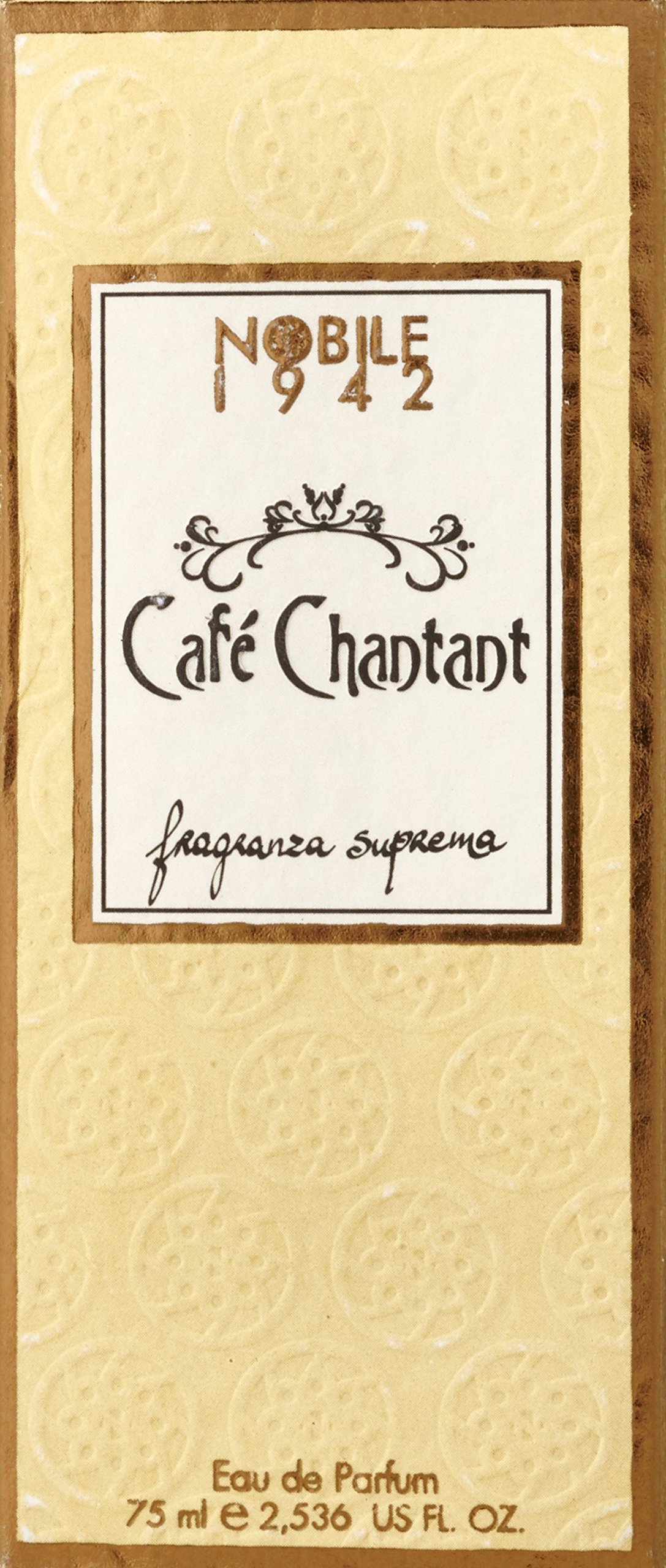 Nobile 1942 Café Chantant Fragranza Suprema Eau De Parfum 75Ml Cura della persona e salute