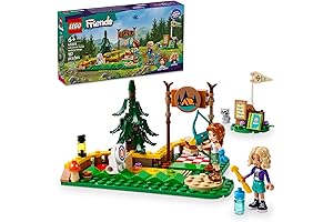 LEGO Friends Adventure Camp Archery Range: Playset for Kids with Toy Bow and Arrows