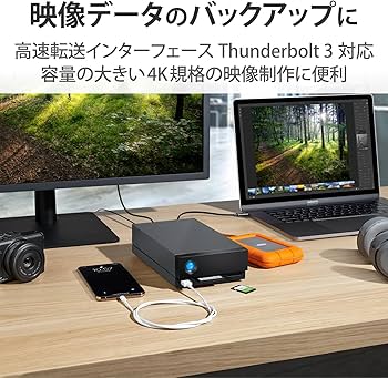 Amazon | LaCie ラシー 外付けHDD ハードディスク 10TB 1big Dock