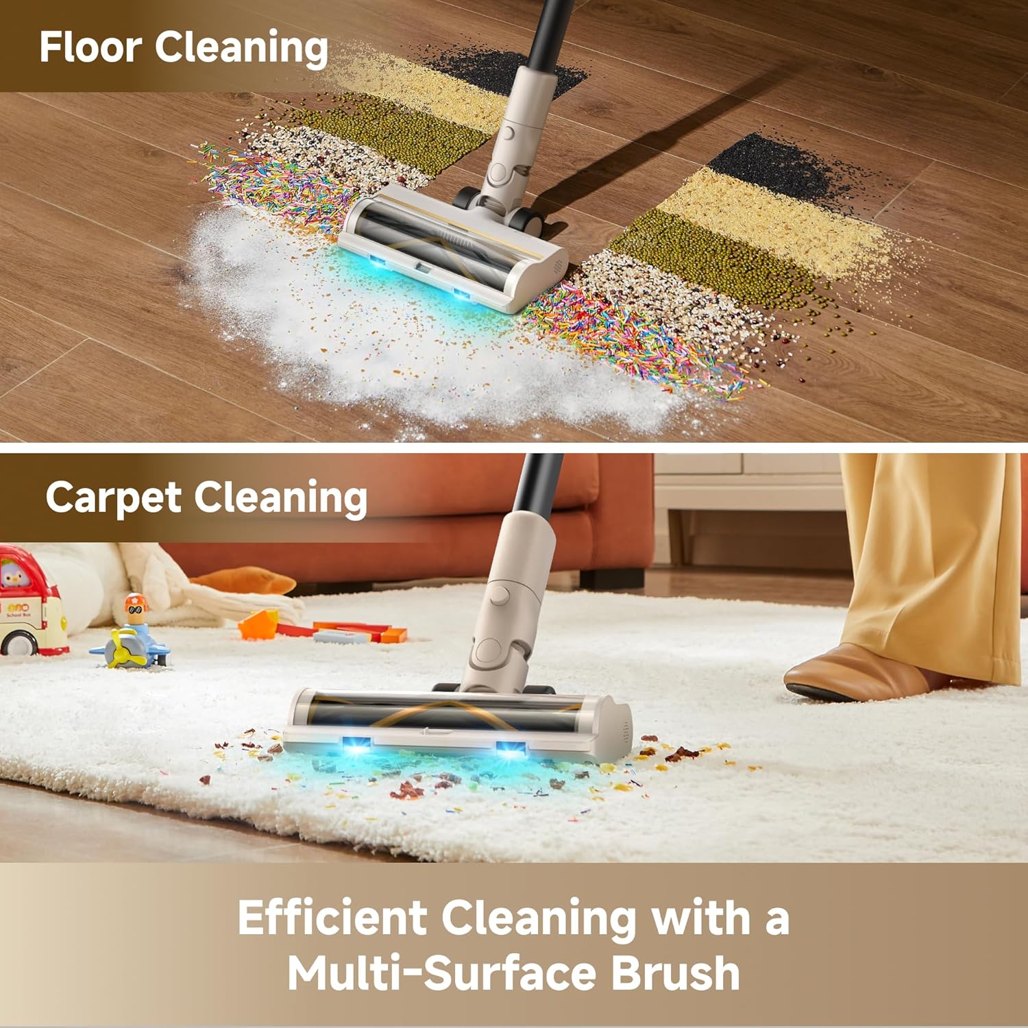Multi-Surface Vacuum Cleaning