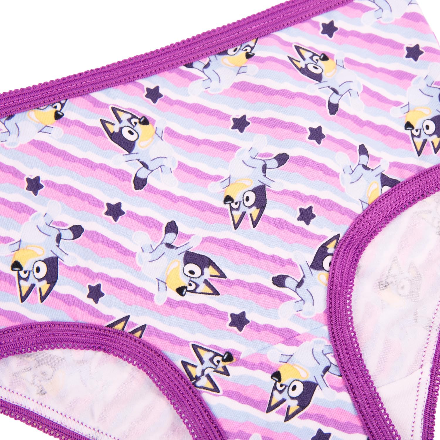 100% Soft Combed Cotton 10-Pack Underwear, Sizes 2/3T, 4T, 4, 6, and 8