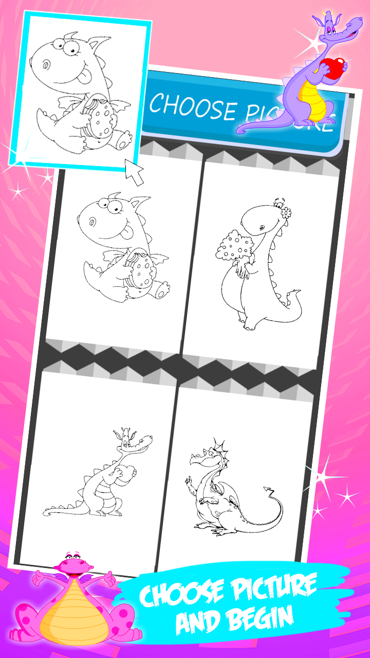 Dragon Coloring Book - App on Amazon Appstore