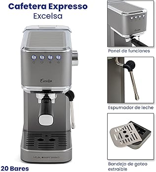 XSQUO Useful Tech Cafetera Express Vital Espresso Excelsa2
