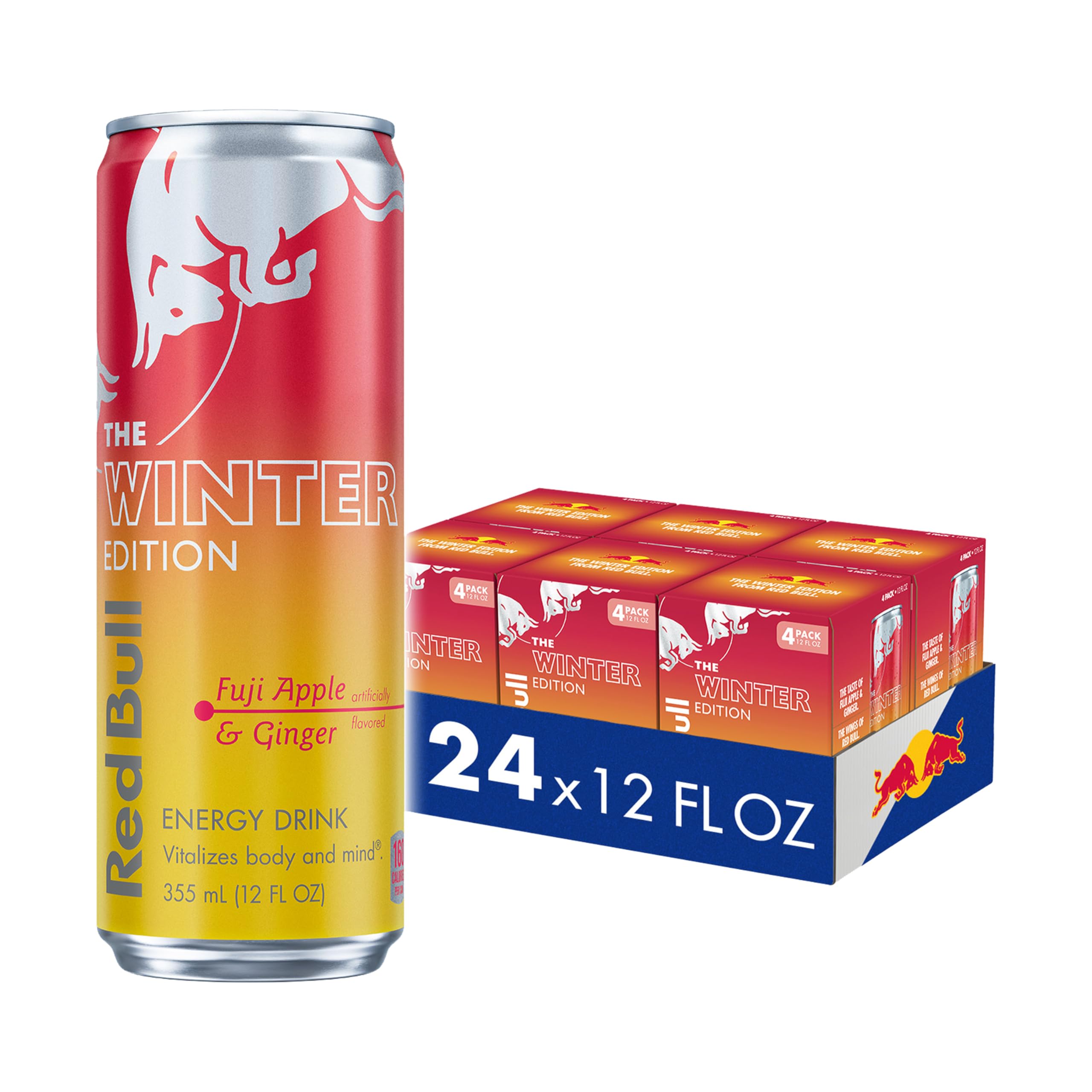 Red Bull Fuji Apple Ginger