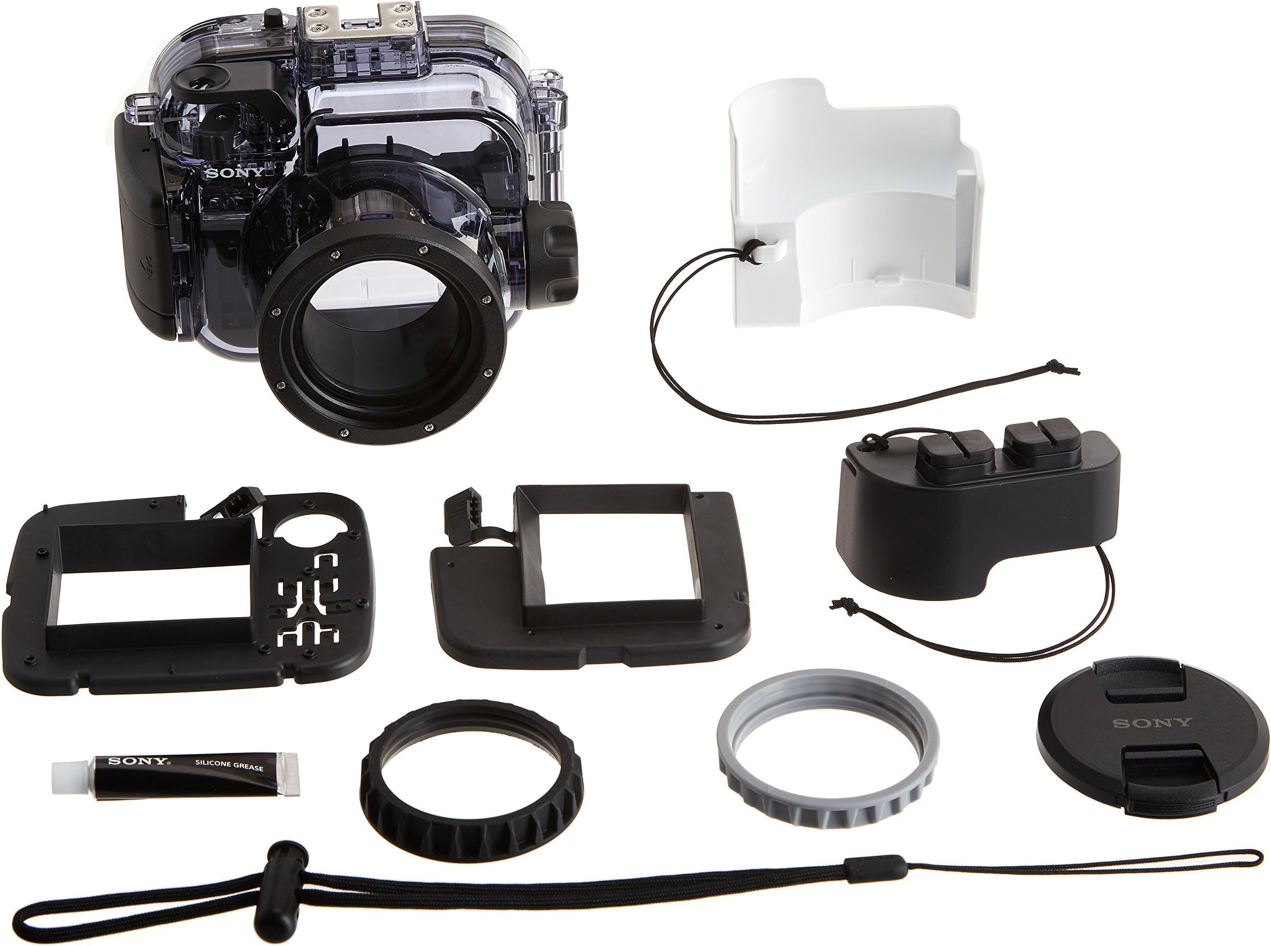 SonyRX100 Underwater Housing for RX100-series Cameras Underwater Camera Housing, Clear (MPK-URX100A)