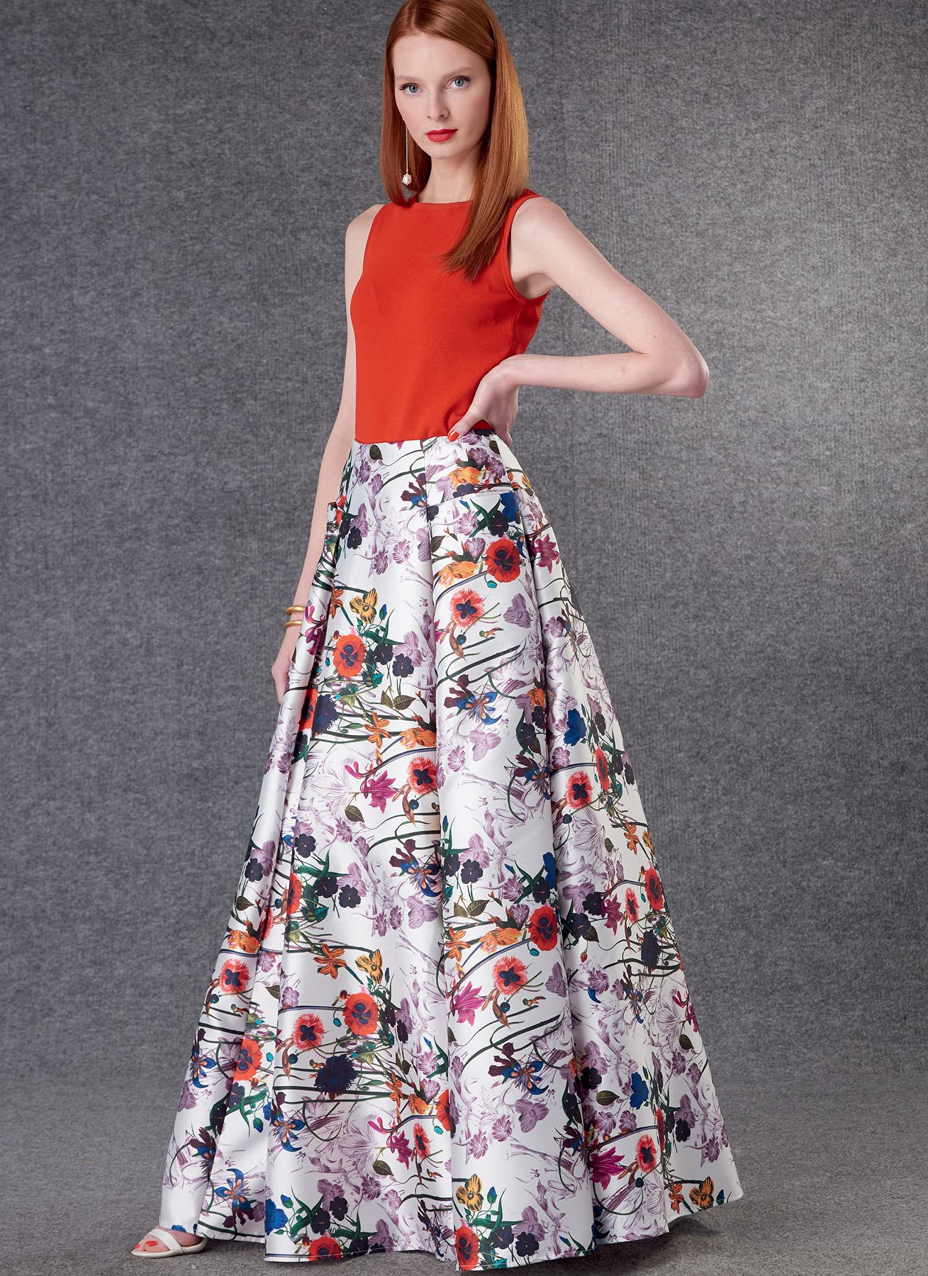 Vogue Patterns V1813f5 Misses Skirts F5 (16-18-20-22-24)