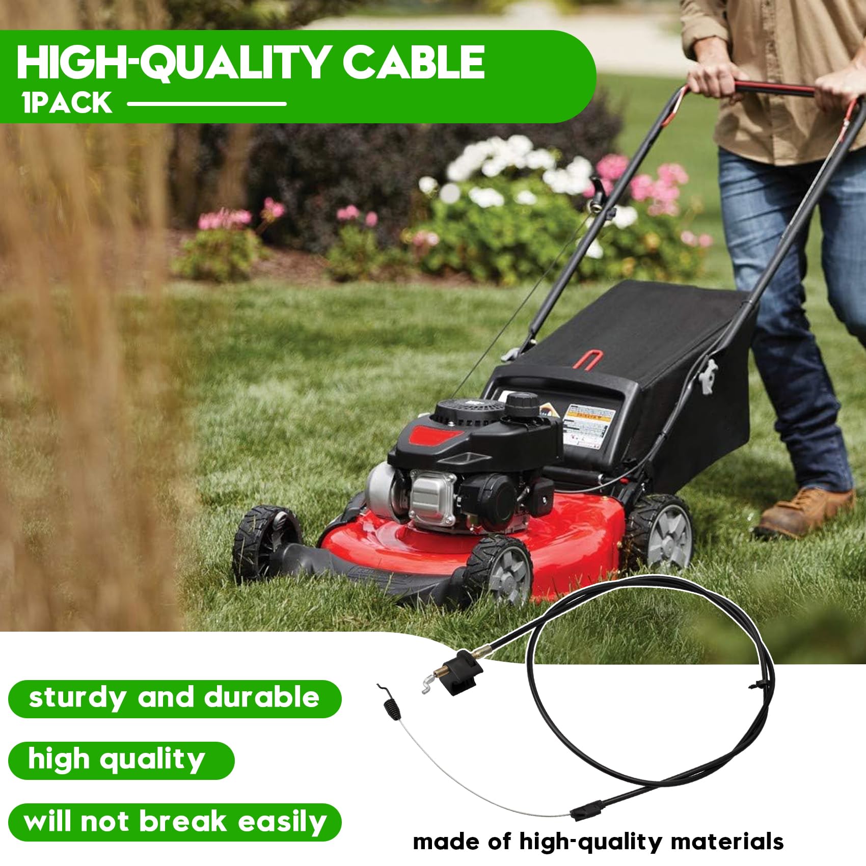 GrassyRegna60Marine + タイマー + ワイヤーのフルセット Amazon.com : 532185685 Lawn Mower Drive Control Cable Fits for