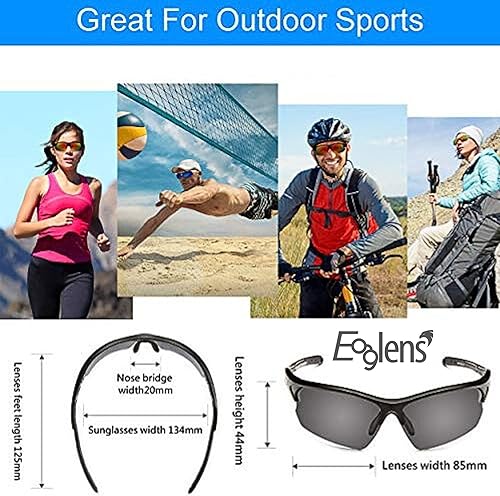 Miniatura 5 de Gafas de sol polarizadas o fotocromáticas para deportes al aire libre para hombres y mujeres, marco TR90, protección UV