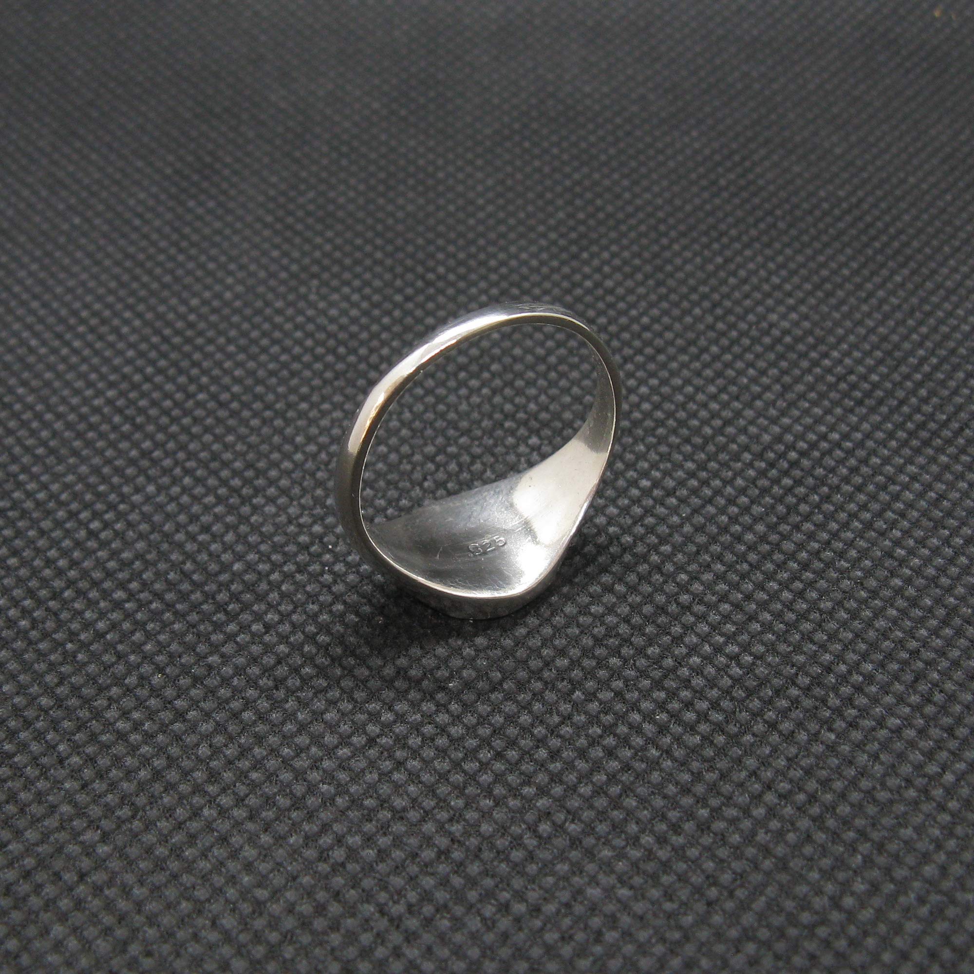 Bague en Argent Massif Poinçonner 925 Signe du Zodiaque Poissons R002128