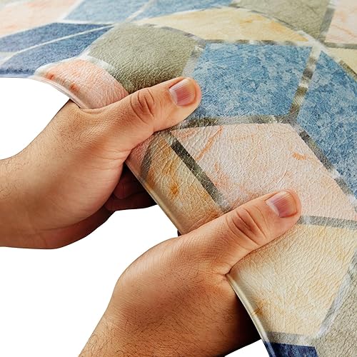 Miniatura 8 de Juvale Alfombrillas acolchadas antifatiga en patrón de diamante, 2 tamaños (juego de 2 piezas)