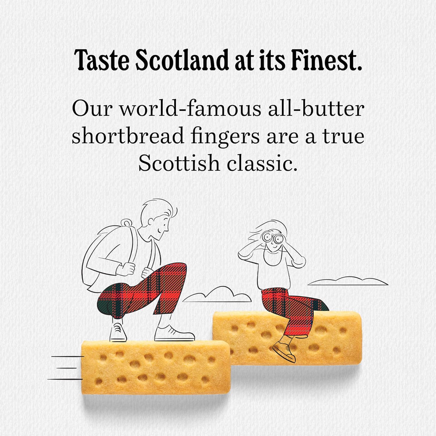 Shortbread Finrs, e Butter Shortbread Cookies