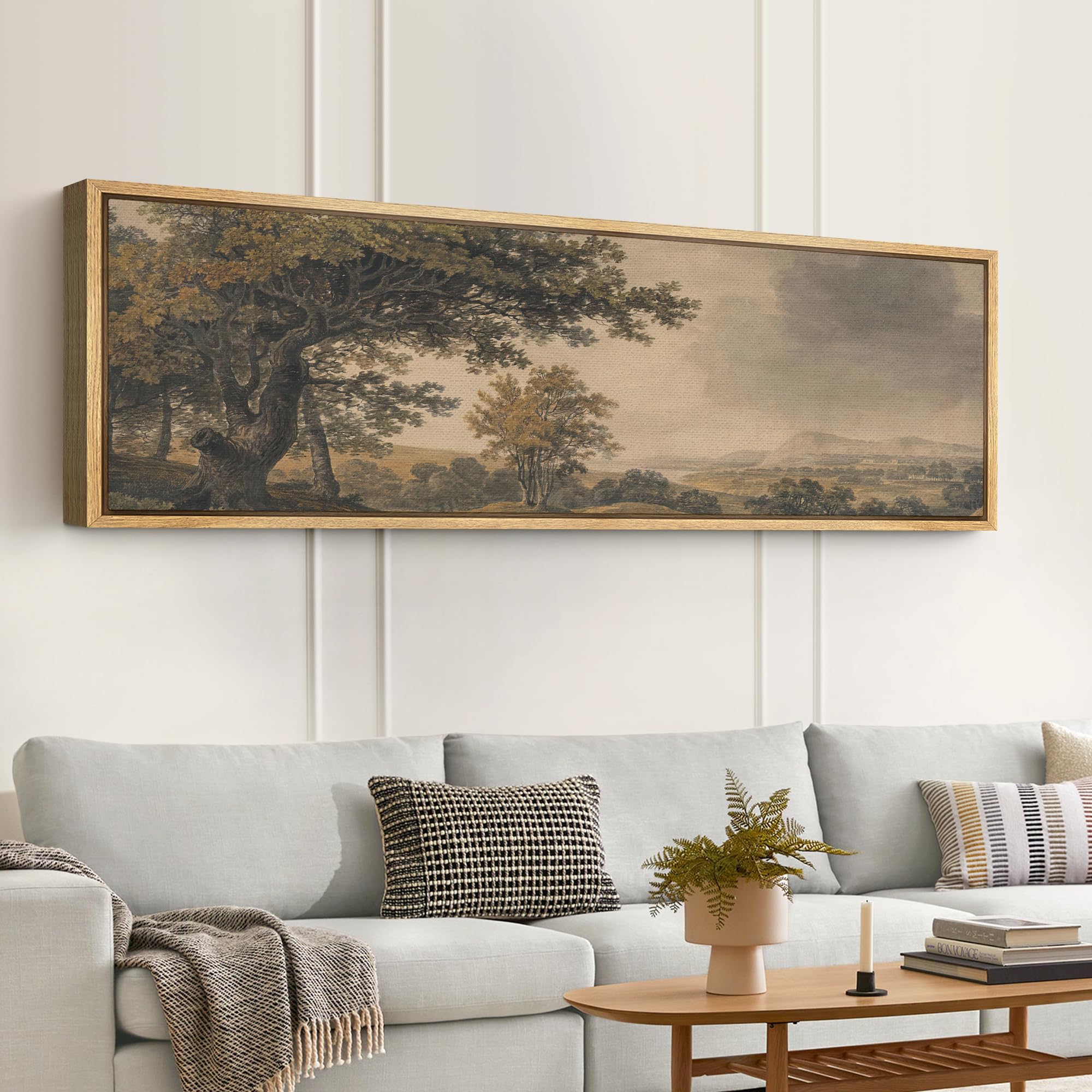 Amazon.com: SIGNFORD Large Framed Canvas Print Wall Art Pastoral