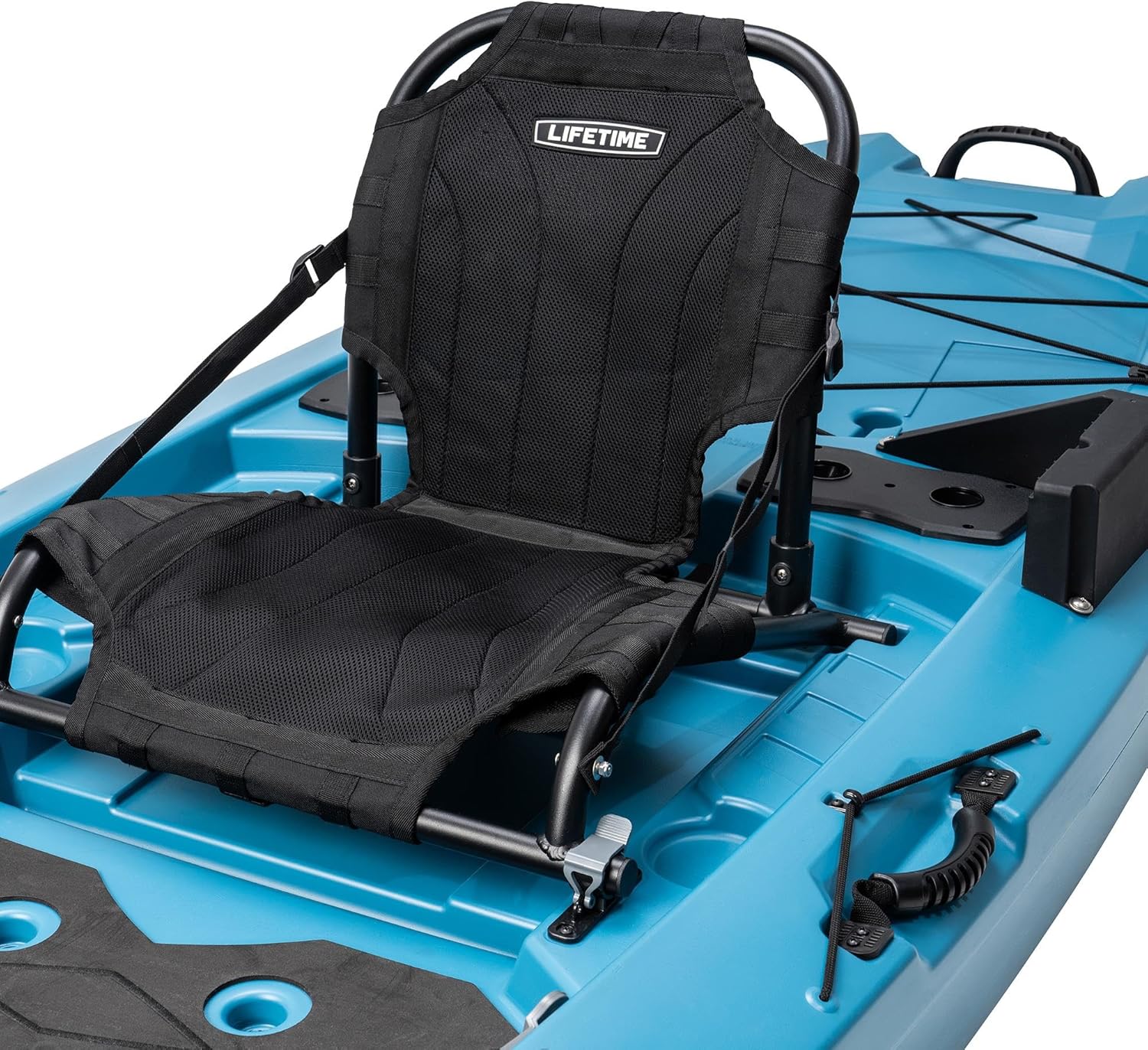 Lifetime Manta Angler Kayak 10', Stand-Up Fishing Kayak, 6 Rod Holders, Adjustable Seat