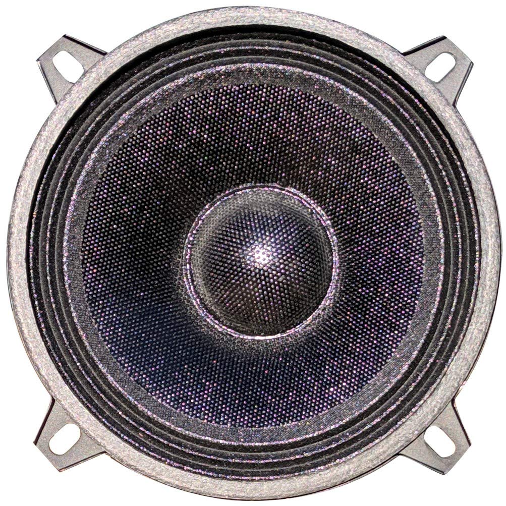 1 WOOFER MASTER AUDIO CW501/4 Altavoz 13,00 cm 130 mm 5" 40 vatios rms y 80 vatios máx 4 ohmios sensibilidad 92 db Puertas de Coche, 1 Pieza