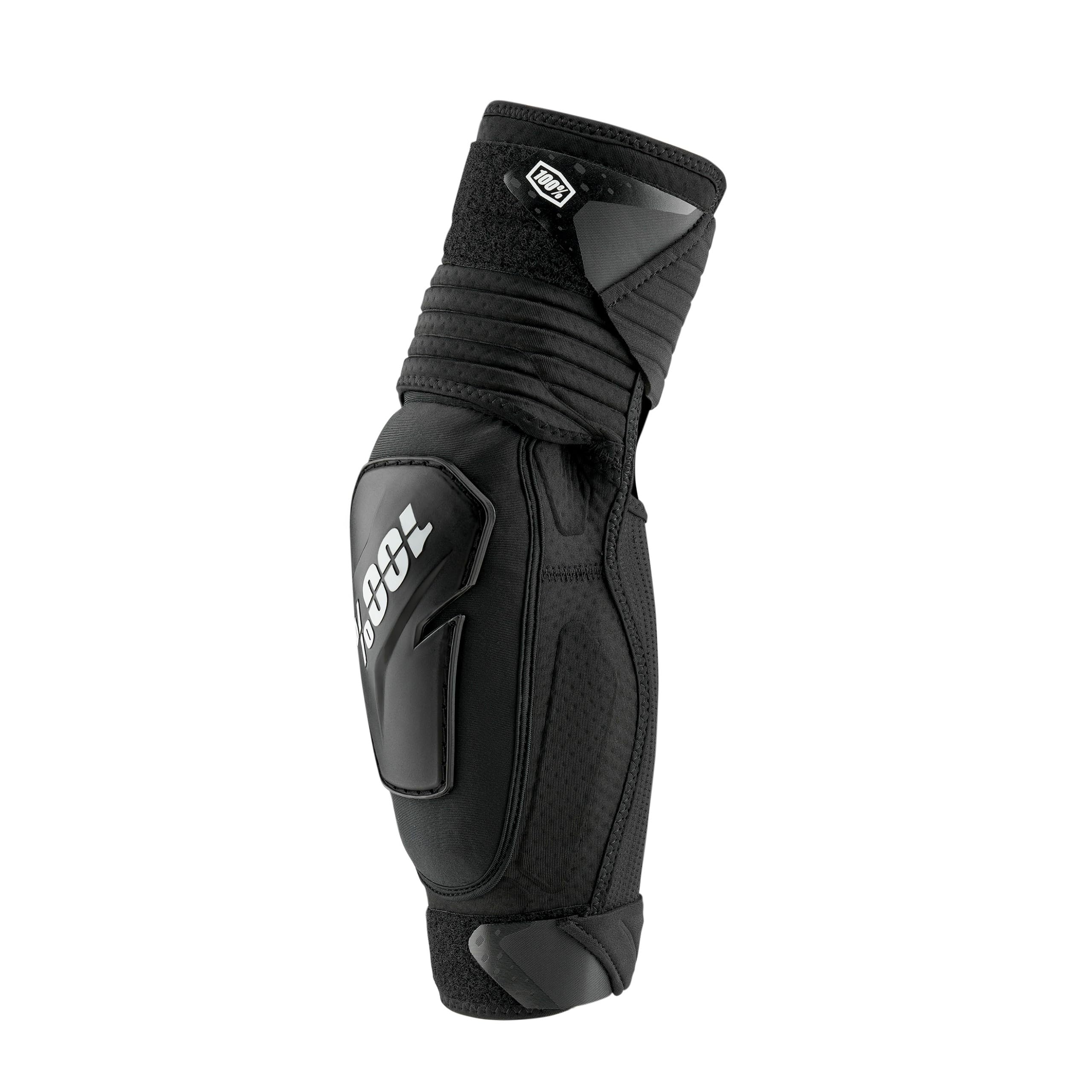 100% Fortis Mountain Biking Elbow Pad - MTB & BMX Protection - Hard Plastic and Smartshock Impact Absorbing Foam Padding