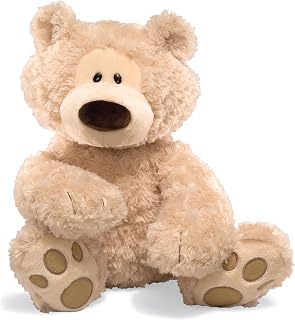 GUND Philbin Classic Teddy Bear 18 Inch Beige - Premium Soft Plush Stuffed Animal Huggable for Ages 1+