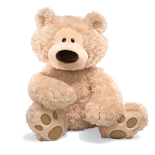 GUND Philbin Classic Teddy Bear, Premium Stuffed Animal for Ages 1 and Up, Beige, 18” - Amazon product rated Grade A
