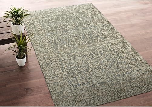 Kaleen Herrera Collection Hand-Knotted Area Rug, 2 x 3, Spa