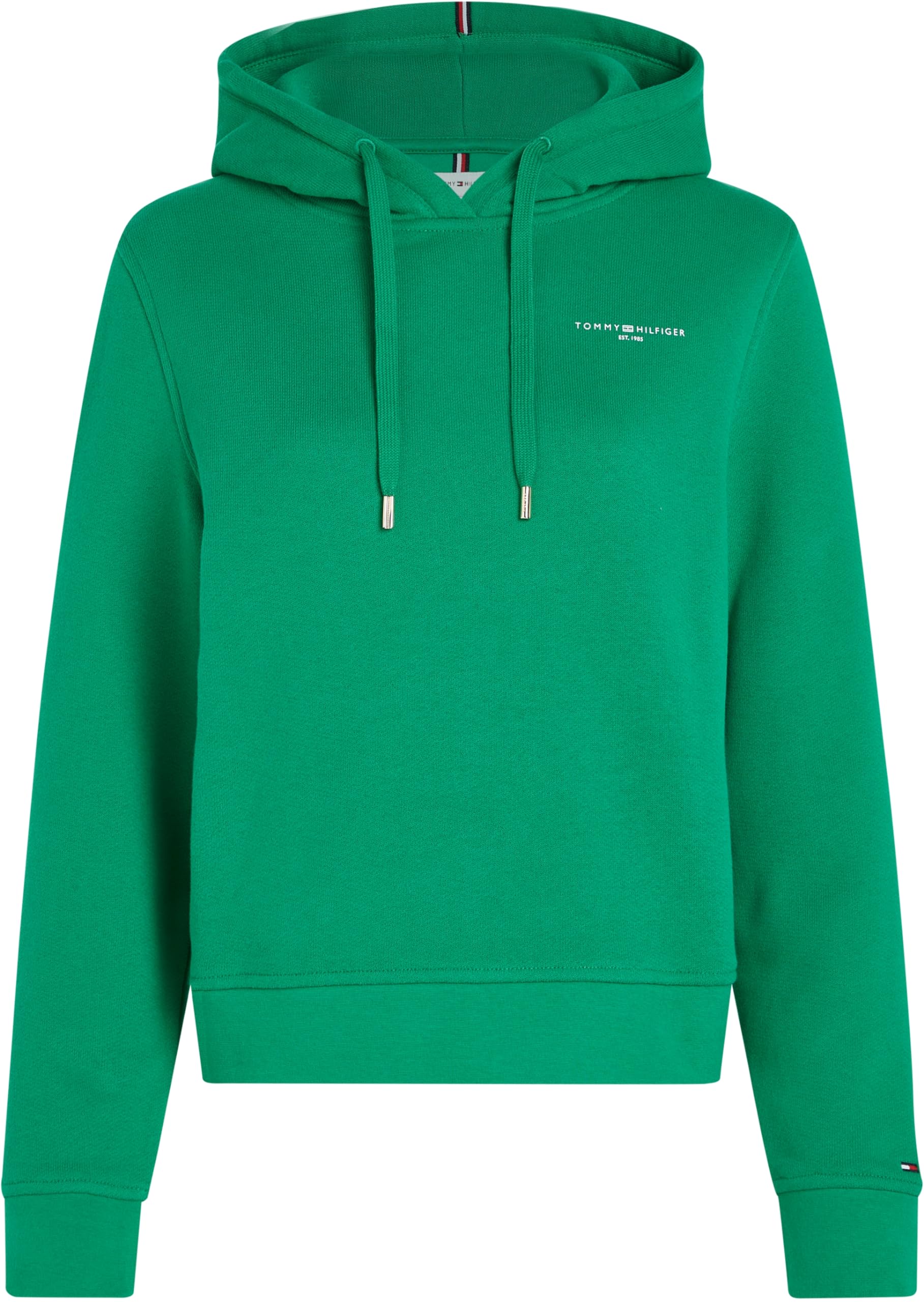 Tommy Hilfiger Felpa Donna Logo Hoodie con Cappuccio