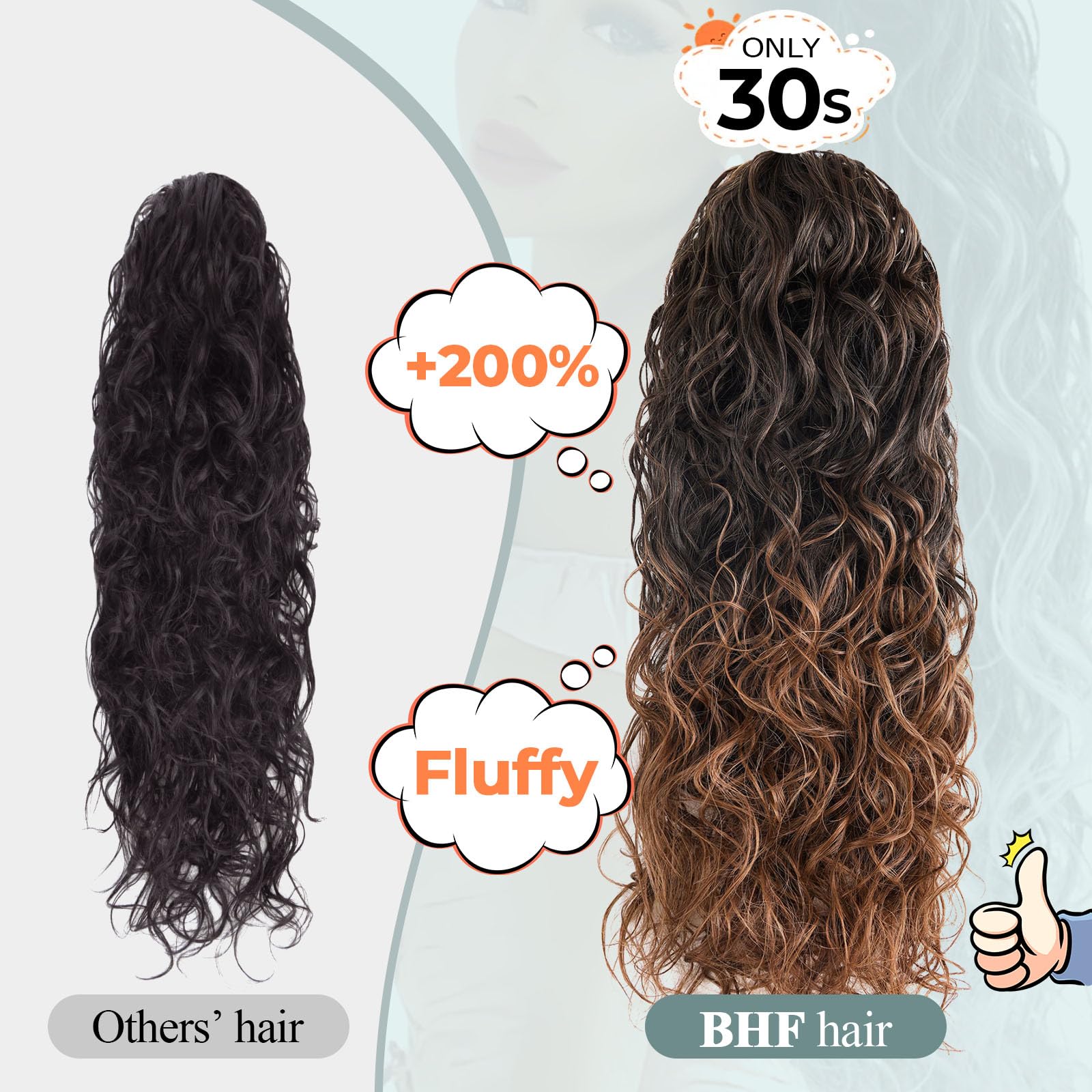 BHF Ponytail Extension - Image 4