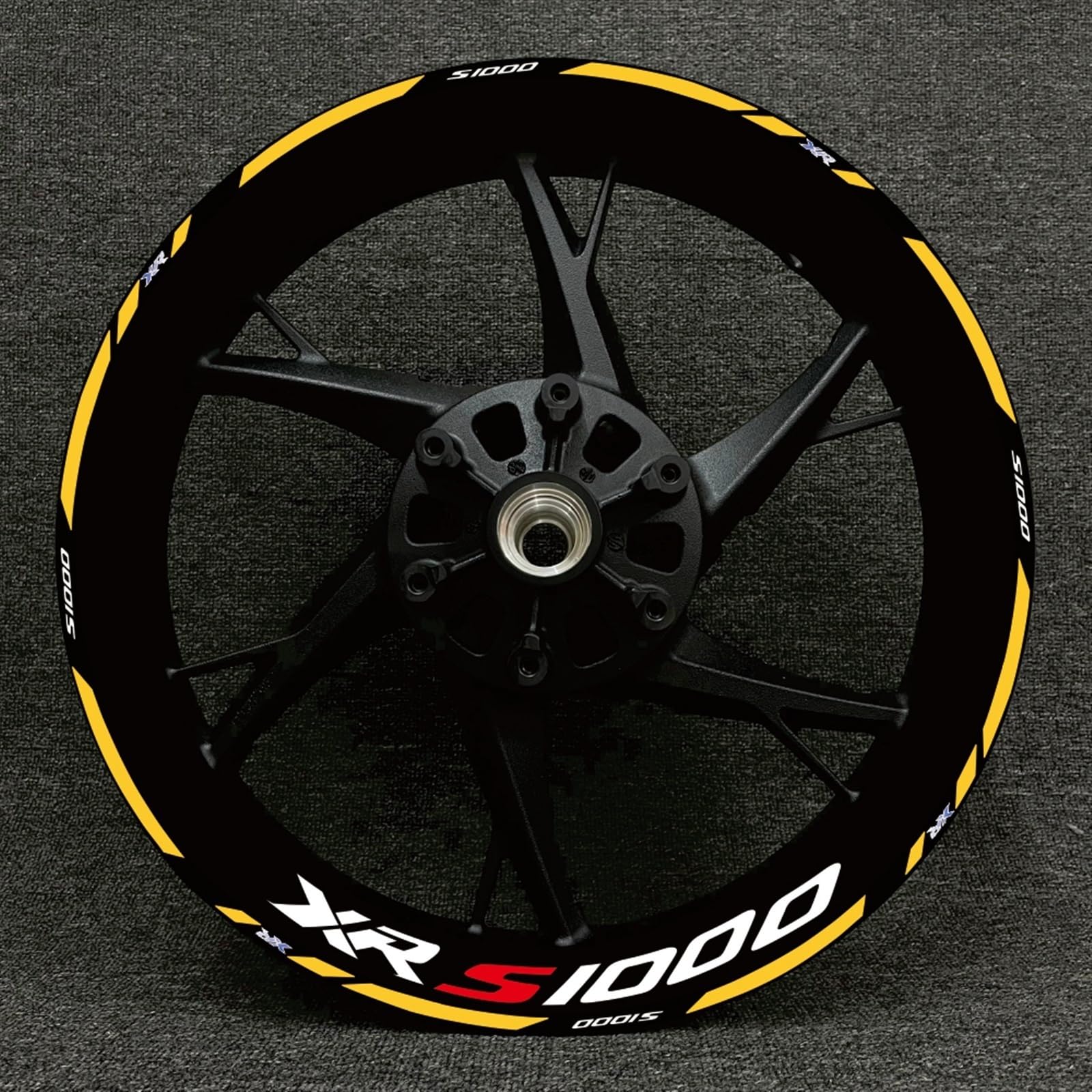 Motorcycle Accessories Wheel Hub Sticker Reflective Decals for Suzuki DL650 DL1000 V Strom 650 XT V-Strom(Color1)