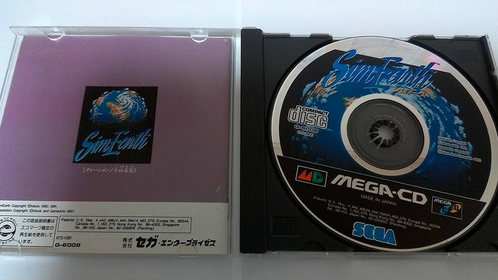 Amazon.co.jp: シムアース MCD 【メガドライブ】 : Video Games