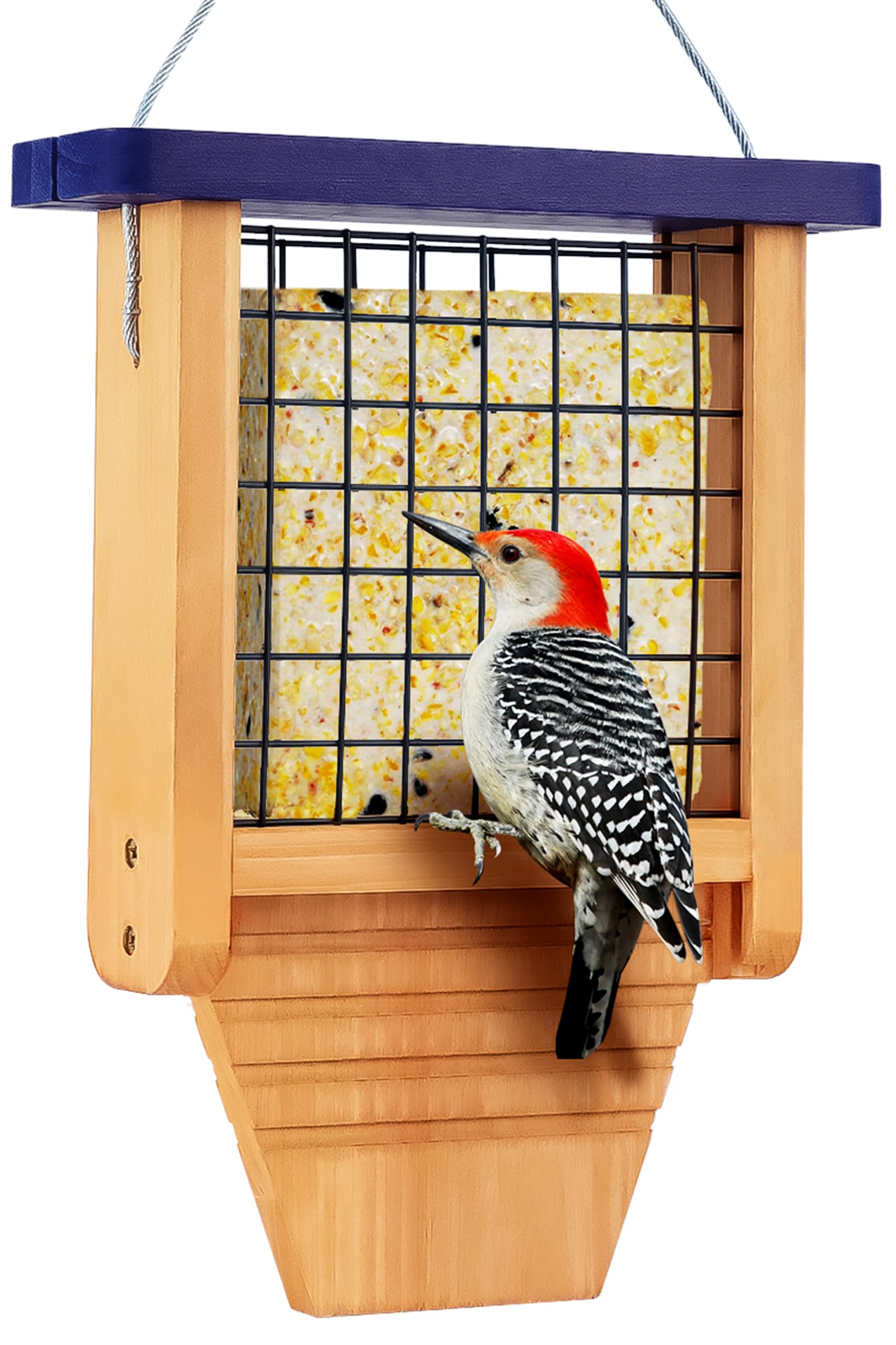 Gbekery Wooden Suet Feeder