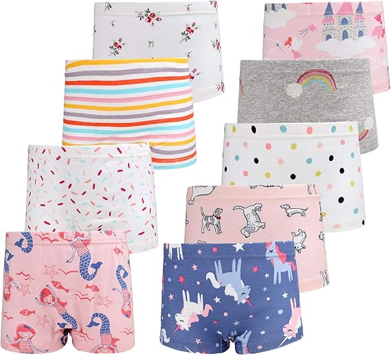 Amazon Moomoo Baby 女児 ショーツ 綿100 女児キッズショーツ ズ ブリーフ ボクサー パンツ通気 女の子 パンツ 子供 下着 キッズ ベビー 肌着 柔らかい 吸湿 快適 幼稚園 小学生 9パック 1 ショーツ 通販 Amazon Moomoo Baby 女児 ショーツ 綿100 女児キッズショーツ ズ ブリーフ ボクサー パンツ通気 女の子 パンツ 子供 下着 キッズ ベビー 肌着 柔らかい 吸湿 快適 幼稚園 小学生 9パック 1 ショーツ 通販