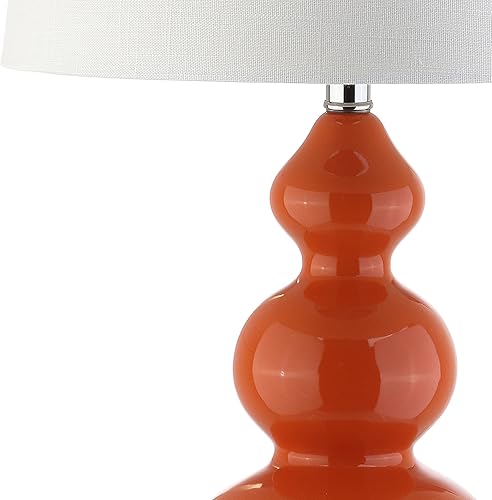 Miniatura 4 de JONATHAN Y JYL4023A Bowen - Lámpara de mesa LED de cerámica de 27.5 pulgadas, contemporánea, transicional, mesita de noche, lámpara para dormitorio,