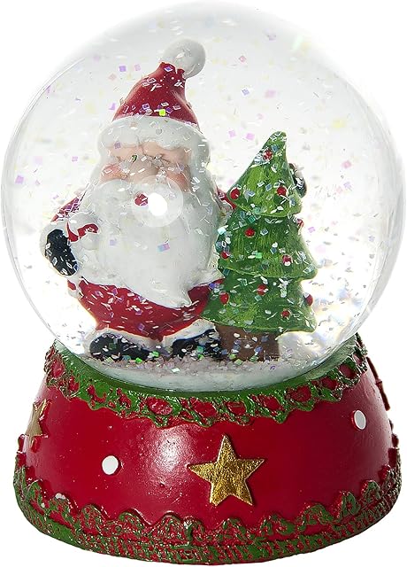 Mousehouse Gifts Fun Musical Christmas Snow Globe for All the Family! (Santa)
