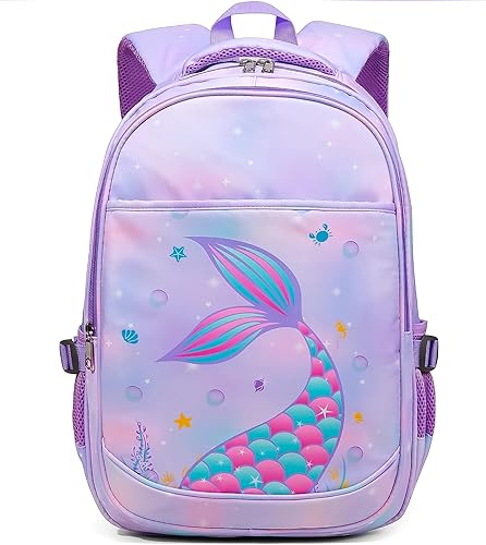 BLUEFAIRY - Mochilas para niños y niñas escuela primaria jardín de niños