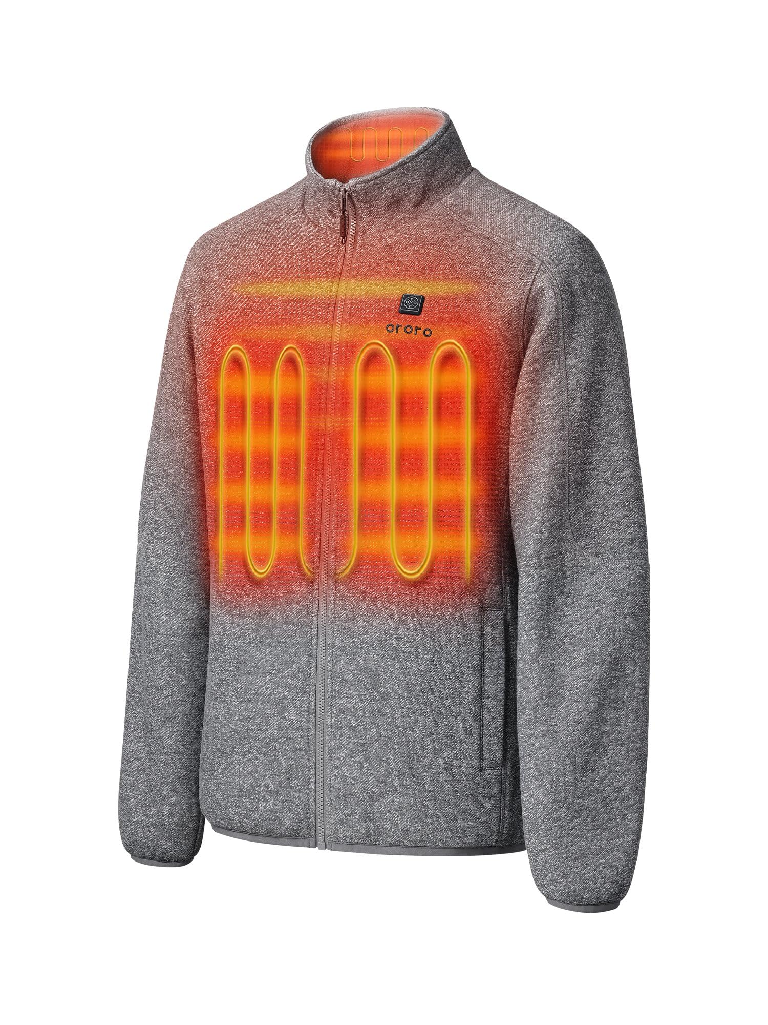 ORORO Men's Heated Fleece