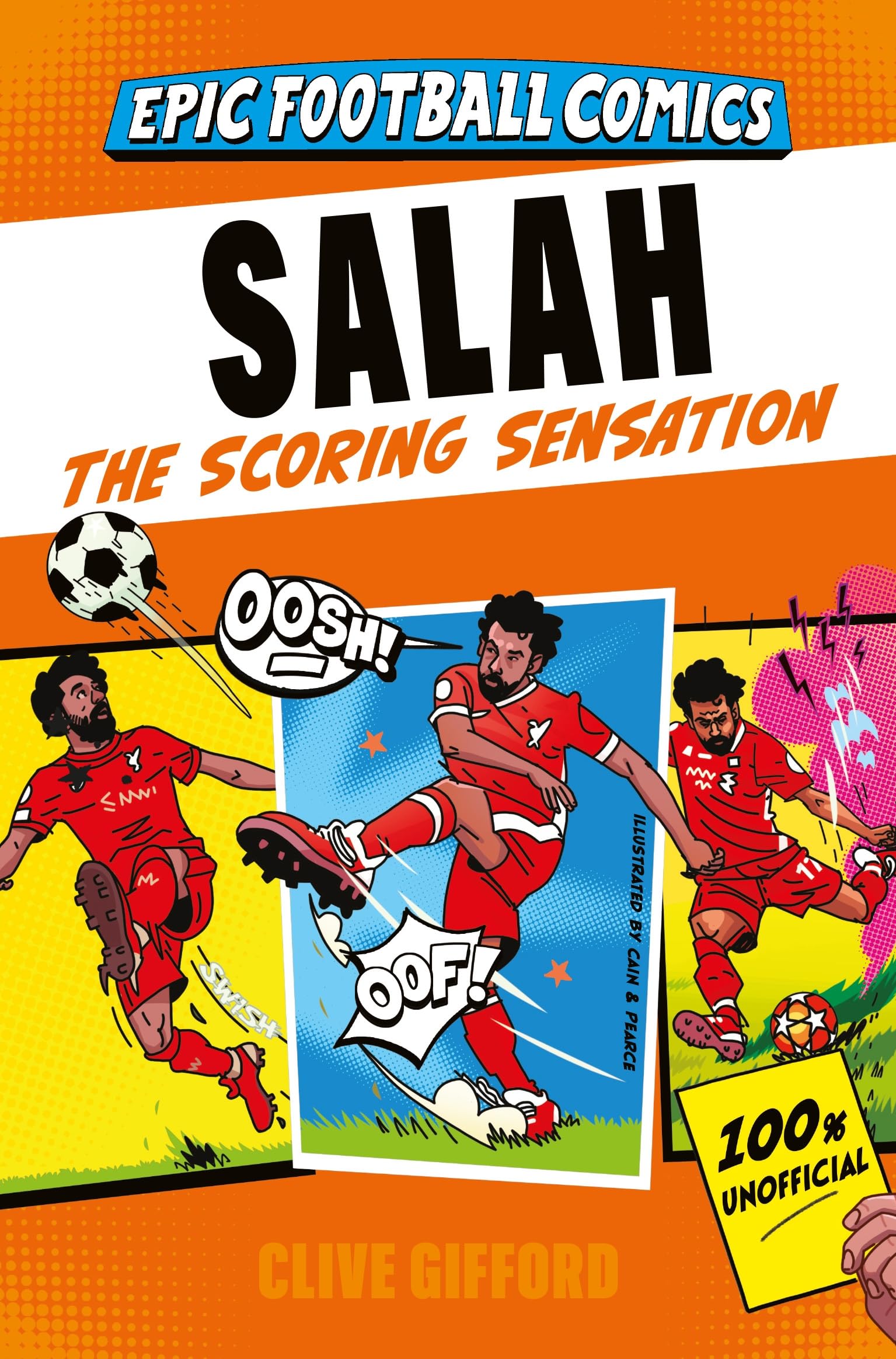 Salah: A comic book biography with facts and stats for young football fans! (Epic Football Comics)