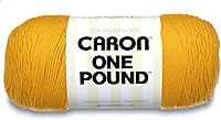 Vista 30 de Caron Hilo blanco de una libra, paquete de 2 unidades de 16 onzas, acrílico, 4 medianos (peinado), 812 yardas, tejido/ganchillo