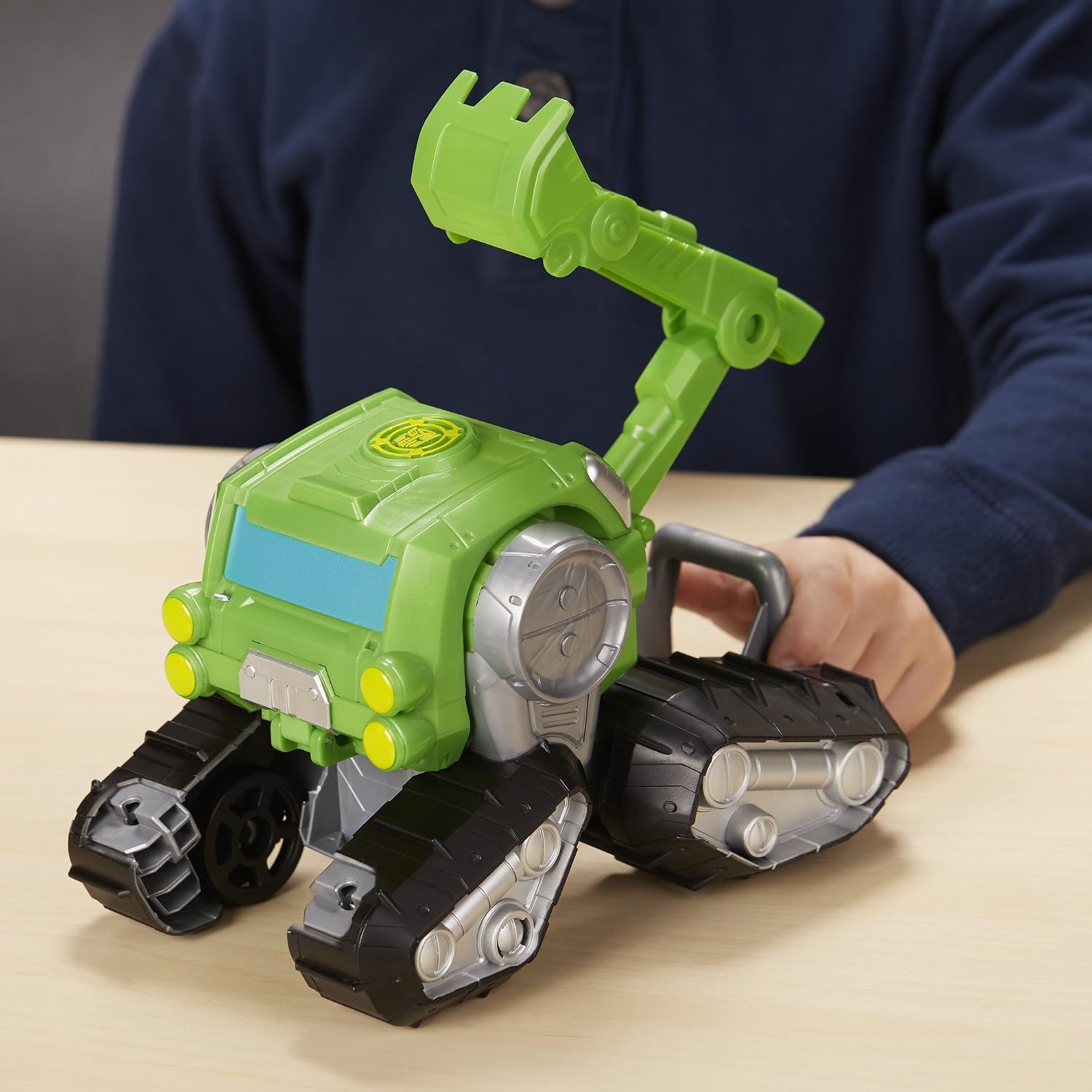 Playskool Heroes Transformers Rescue Bots: Converting Quick Dig Boulder 10" Toy Ages 3 to 7