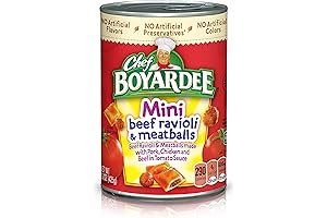Mini Ravioli and Meatballs