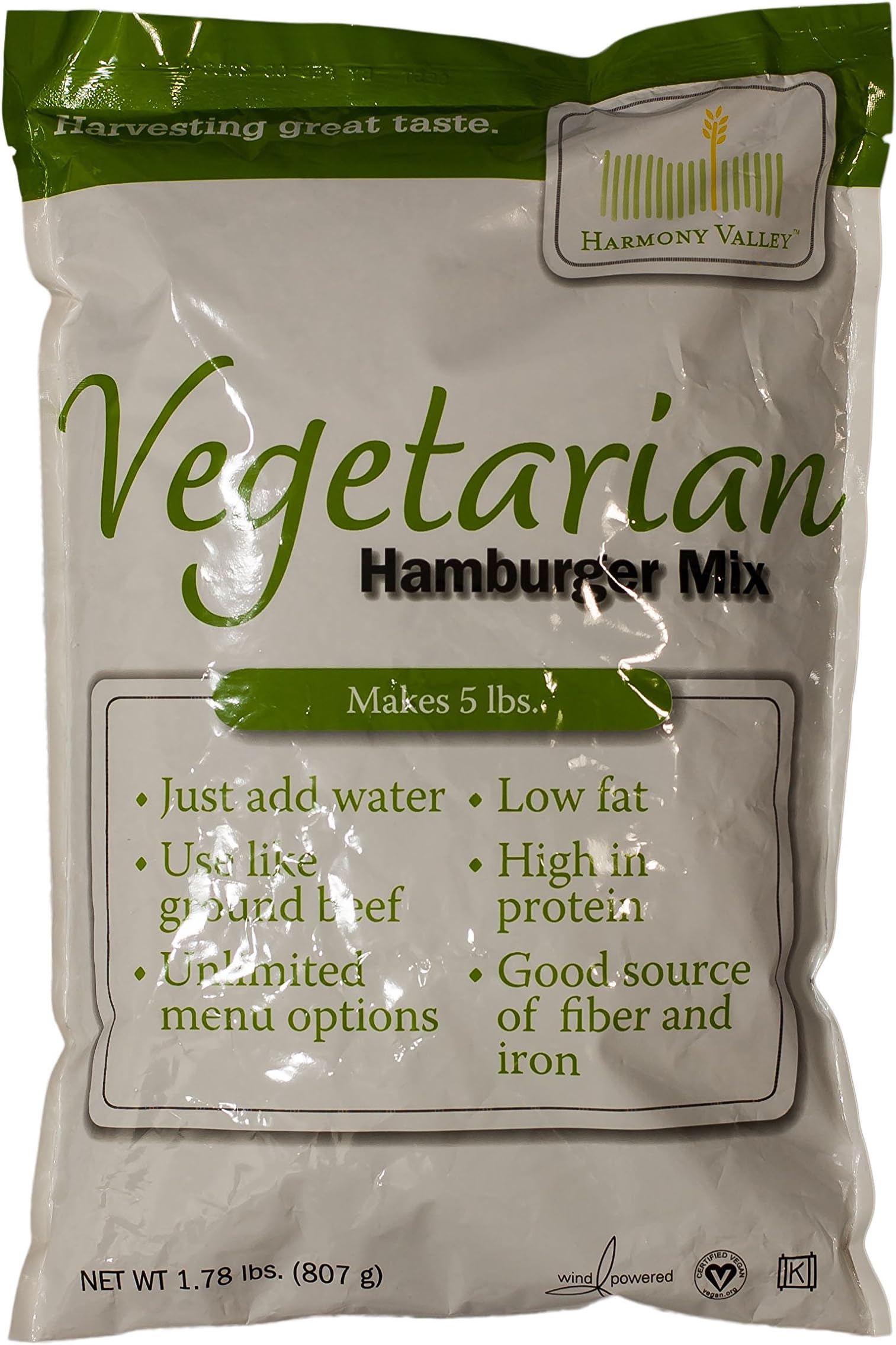 Harmony Valley Hamburger Mix, 1.78 Pound