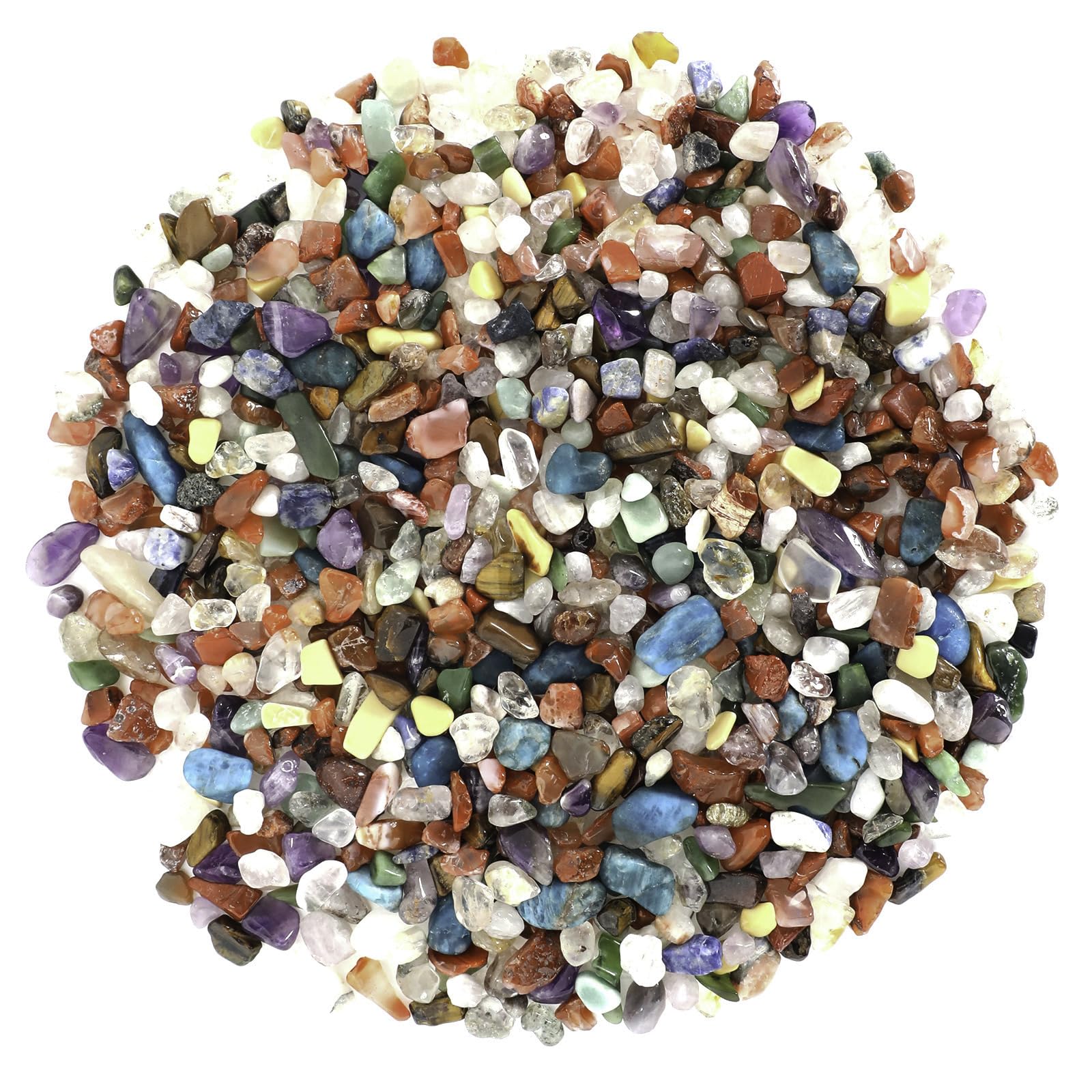 1.1lb Natural Mixed Crystal Chips Bulk