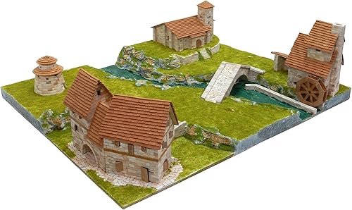 Aedes 1456 - Diorama rural, 14.6 x 10.2 x 2.8 in, multicolor