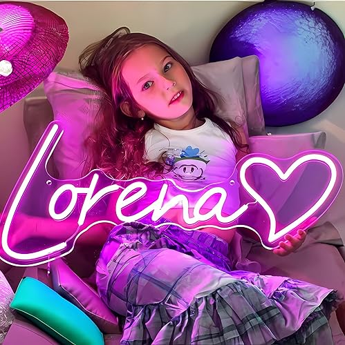 Letrero de neón personalizable con luces LED de neón grandes para bodas, fiestas de cumpleaños, dormitorio, bar, tienda, nombre, luces de logotipo,