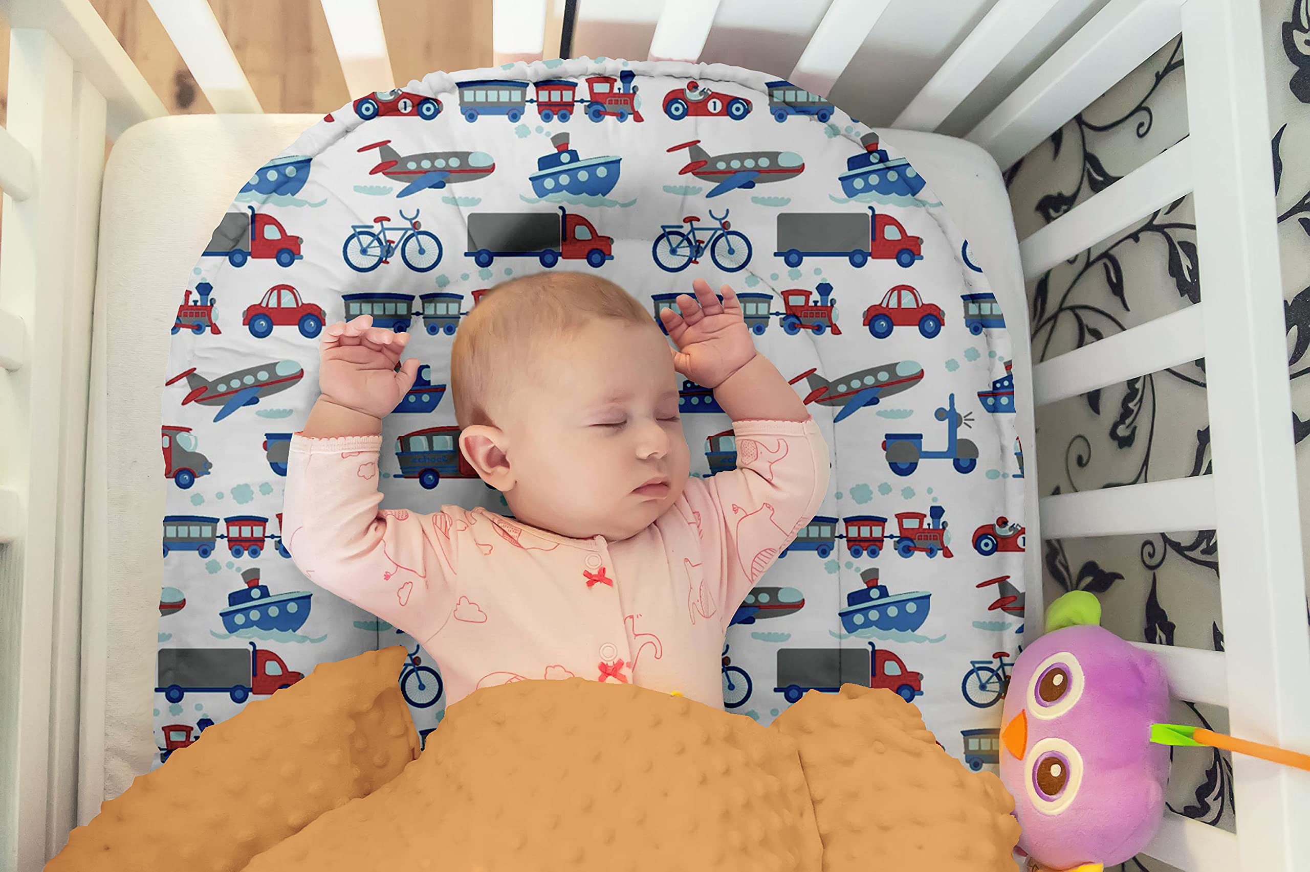 KosPu Lit de Voyage Multifonctionnel Cocoon pour Bébé Cocoon 100% Coton Anti-Allergique